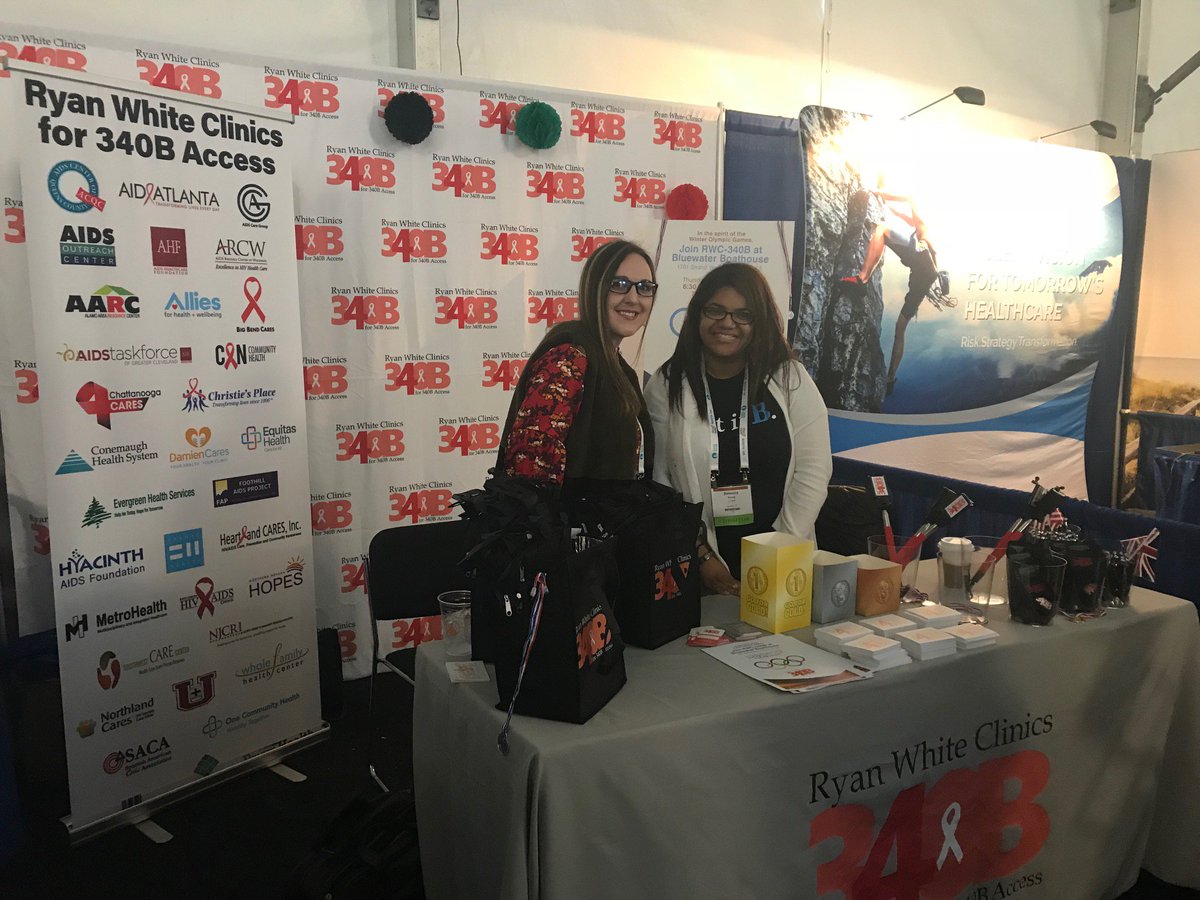 RWC340B's tweet image. Rise and shine! We’re here early getting ready for everyone at the @340BCoalition Winter Conference! Stop by booth 309 to meet RWC-340B members and to learn more about how the coalition fights to protect the 340B program. #340bconf #340B #340Bprogram