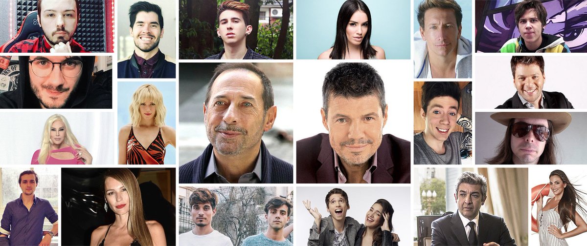 infobae's tweet photo. Los 20 personajes más influyentes para los jóvenes en la Argentina https://t.co/3A3j4N3Akv https://t.co/TVNyVgPErW