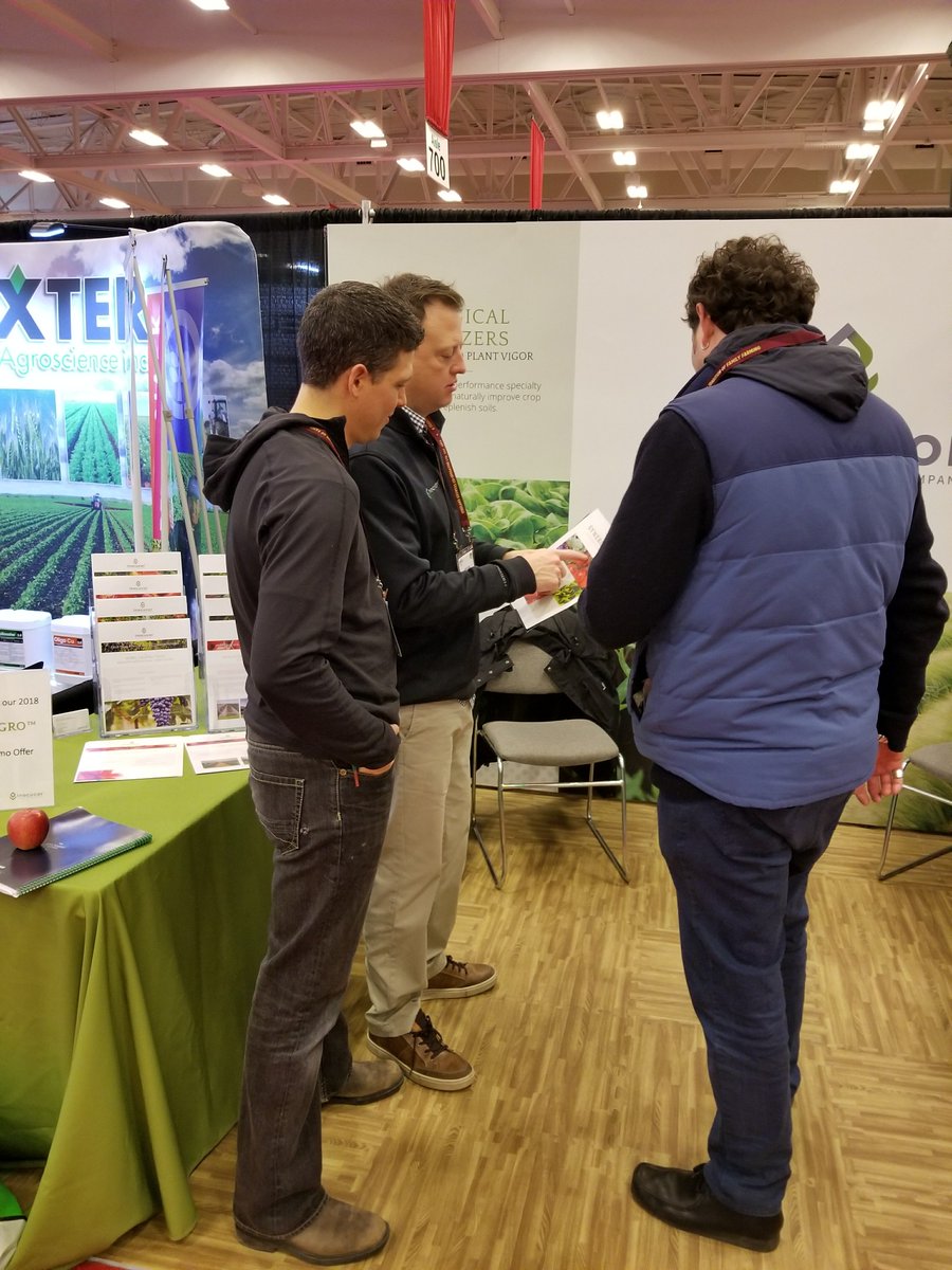 Day 2 <a href="/ofvc1/">OFVC</a>.  Stop by to see @Inocucor at booth 528 and learn about microbial biostimulants.  #Synergro #planthealth