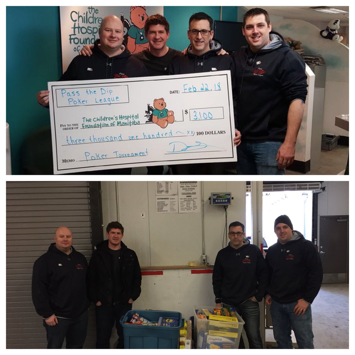 PTD_poker's tweet image. Great day as we donated our items from the Charity tournament. Beats last years on both fronts. Thanks @Pegcityhomes #PTD