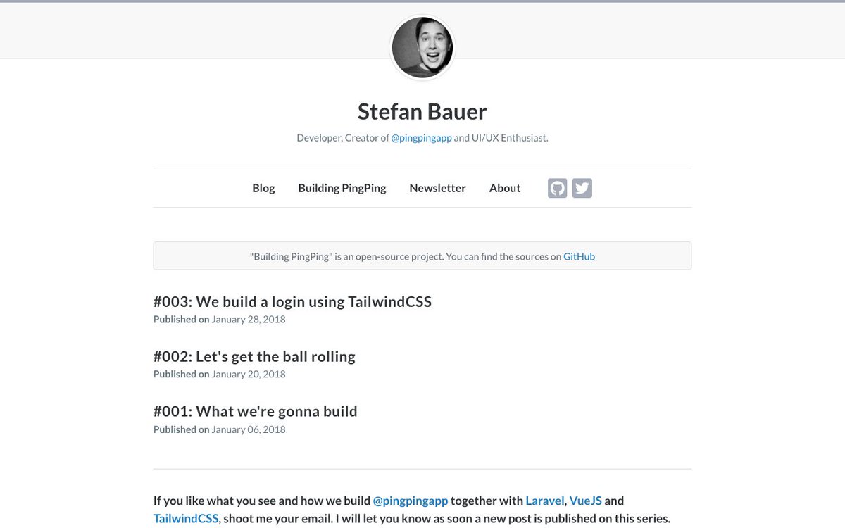 mubashariqbal's tweet photo. Follow along as @stefanbauerme builds PingPing (Really simple website monitoring) in public! @pingpingapp https://t.co/1oInlWCvbP #SideProjectShare https://t.co/n3qS5vW8vj