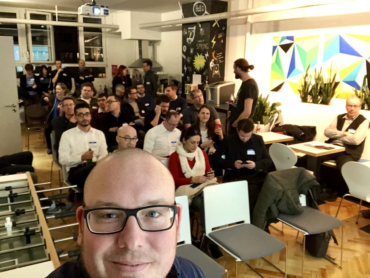 JoEgenolf's tweet photo. Los geht’s auf der #AUG #Stuttgart Kurzer Talk über unseren Sharepoint online Connector für #Confluence https://t.co/G9pwlukIIn