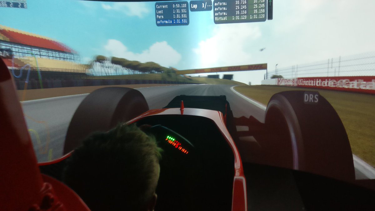 AVF_Simulator's tweet image. Very nice sim session this afternoon with Jüri Vips and #APEBCN. Follow them on Instagram instagram.com/apebcn/