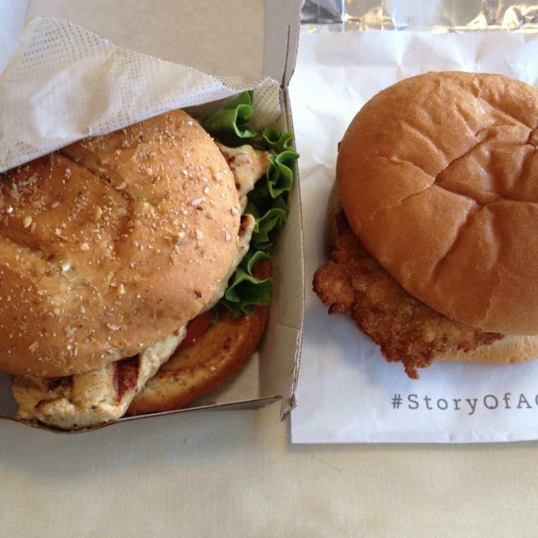 cfasawgrass's tweet photo. Grilled or fried? You decide! https://t.co/KvqLtXnl5Q