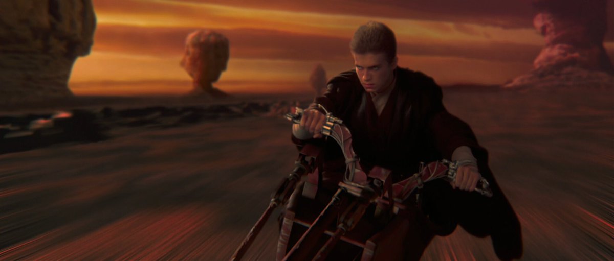 _The_Chosen_One's tweet image. “I will show them....I WILL SHOW THEM ALL” he says as he flys over the dusty desert