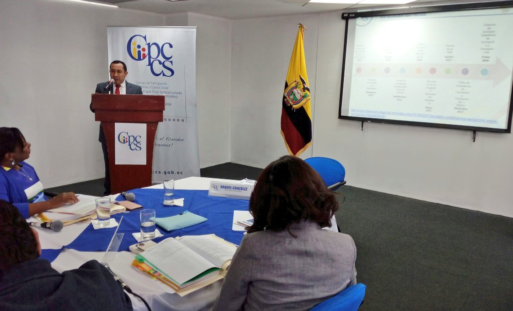 El proyecto <a href="/EcuadorIndice/">Índice_Transparencia</a> que hemos construido desde <a href="/CPCCS/">Carlos P. Carcelén Caicedo</a> ha sido reconocido internacionalmente como un importante avance en la definición de herramientas de lucha contra la corrupción