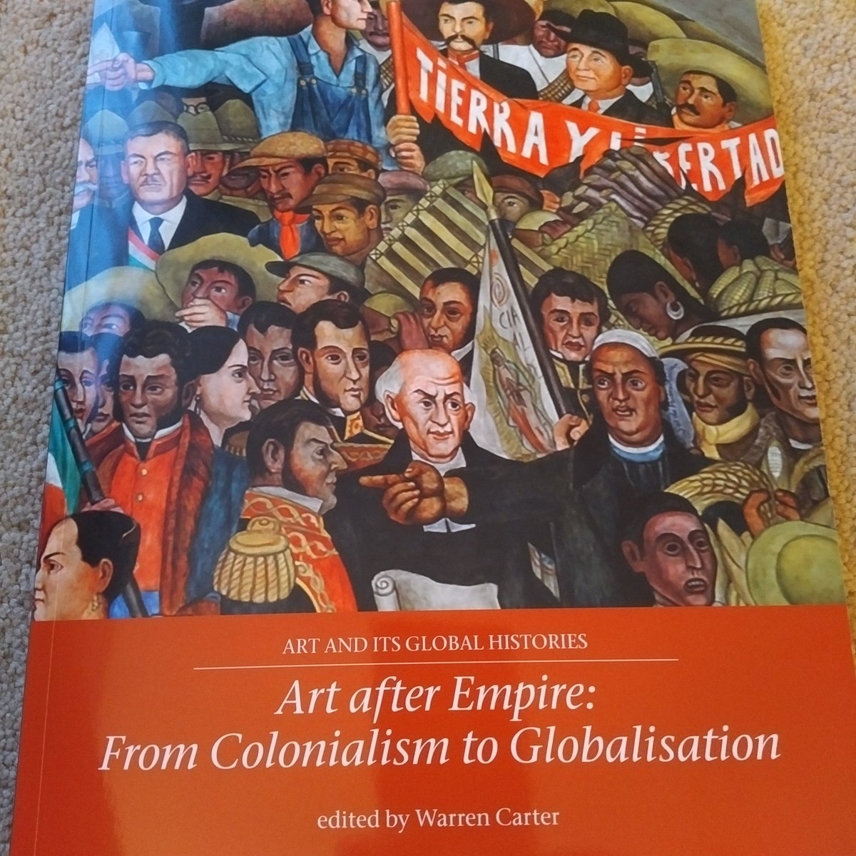 Part of the reading for my final block arrived today for #A344 Art & It's GlobalHistories.  It looks so interesting I cannot wait to start reading it.