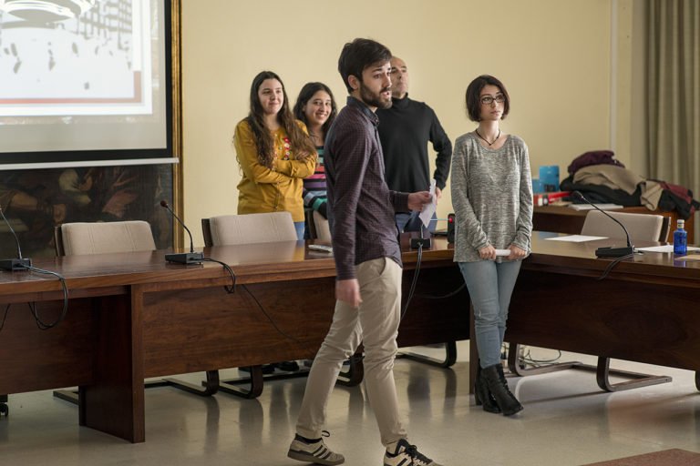 "En la apuesta de las humanidades por la innovación son los estudiantes los que nos están impulsando", <a href="/AliCastilloMena/">Alicia Castillo</a>, “Universidad, creatividad y emprendimiento: estrategias del pasado para la comunidad de presente” patrimoniocultural.eu/estudiantes-ge…
