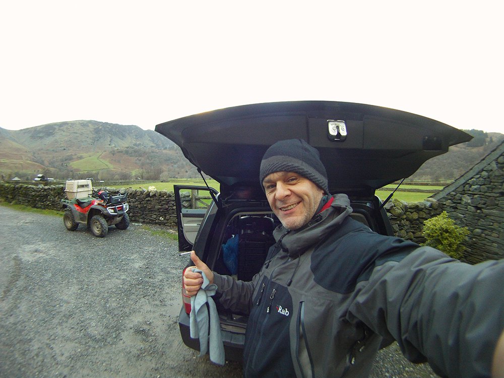 Film maker Daren Bartlett sets off on one his first gathers with the shepherds in The Borrowdale Valley back in 2010 during the making of <a href="/DogAndStick/">Dog&Stick</a>  adogandastick-documentary.com  #herdwick #shepherds #filmmaking #documentary #dogandstick