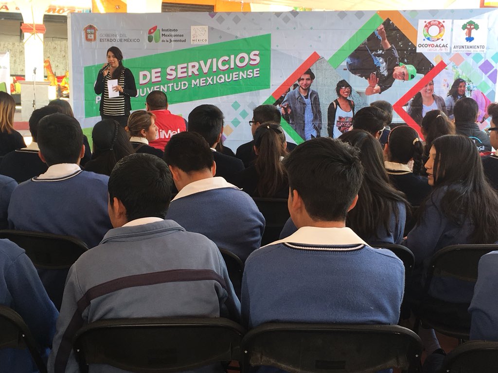 DiianaPerezB's tweet photo. Gracias Gobernador del @edomex @alfredodelmazo por acercar esta #GiraDeServicios que se ofrecen a través del @IMEJ_ a nuestra juventud de #Ocoyoacac. #YoCercaDeTi https://t.co/ktRCblHSG3