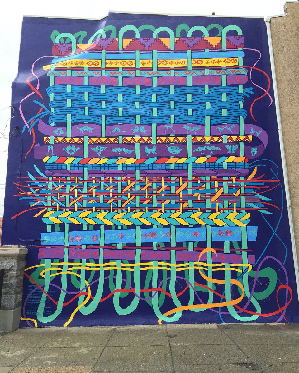 There's beauty even on a grey day! <a href="/muralarts/">Mural Arts</a>