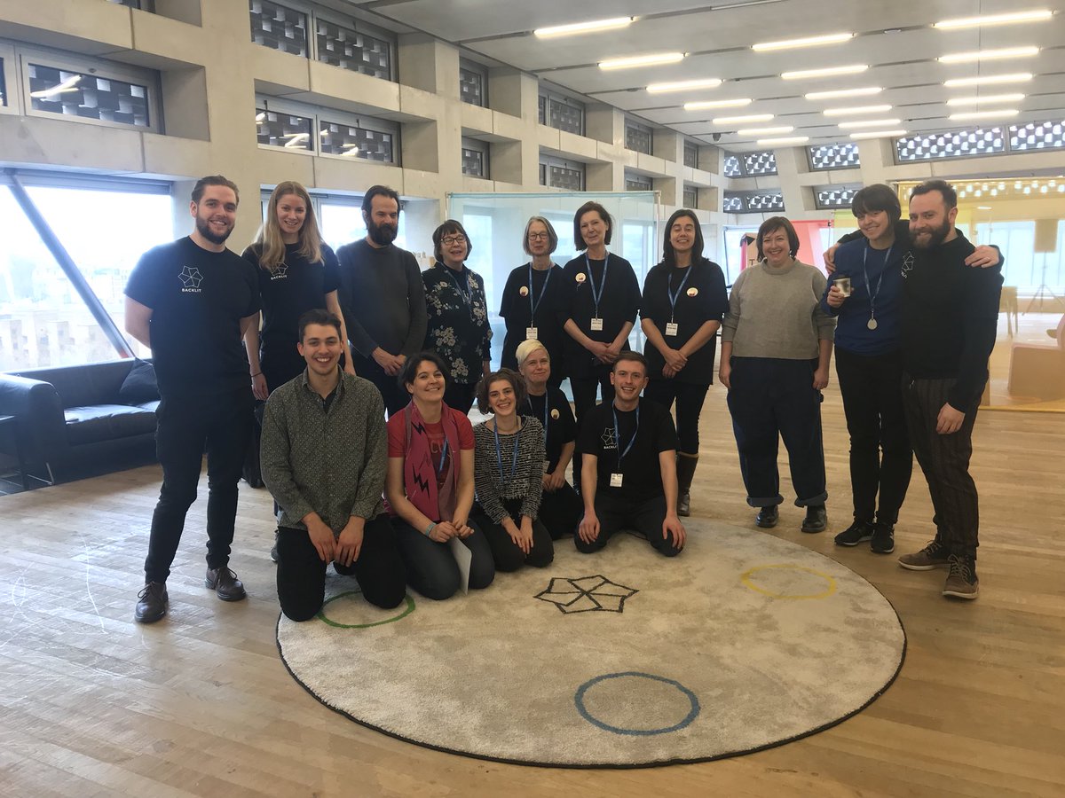 BACKLITgallery's tweet image. We’ve had an incredible three days at @tateexchange! 
We’ve had so many lovely visitors come in and experience the #DIYMachine and our artist led workshops - so much creativity and affinity ❤️