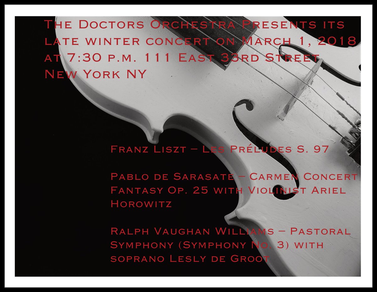 One week till concert night!