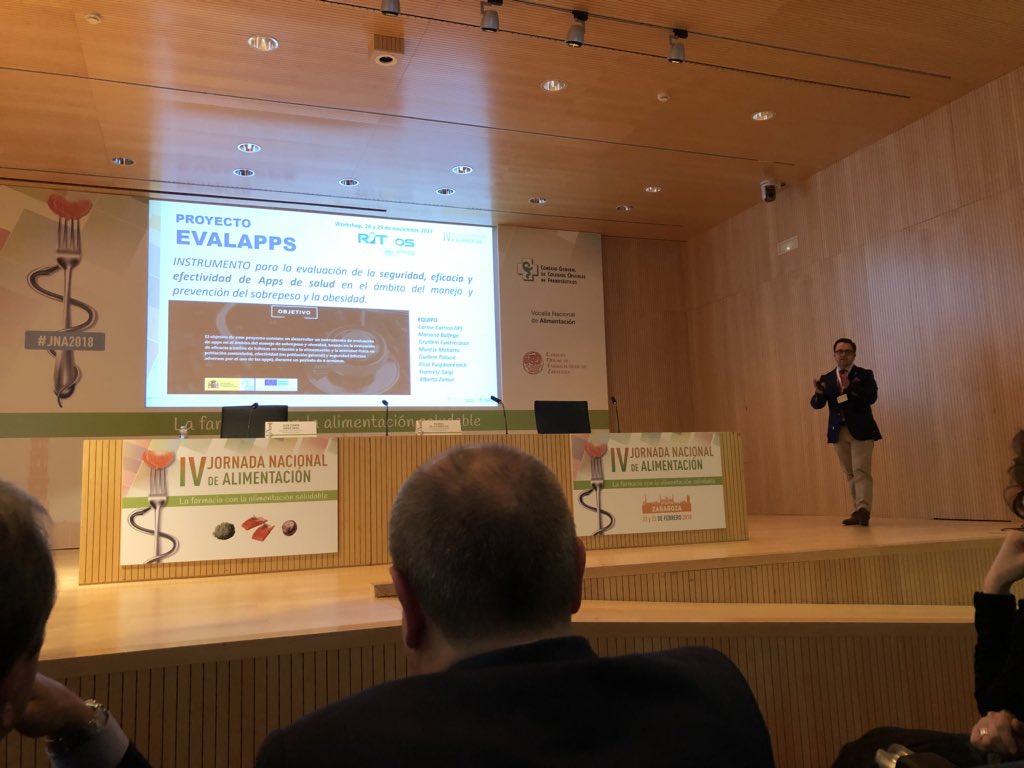 Bach_Faig's tweet photo. @FerminJaraiz referenciando el Proyecto #Evalapps y #Ritmos para la evaluación de la seguridad, efectividad y eficacia de #Apps https://t.co/93kA1MspQi