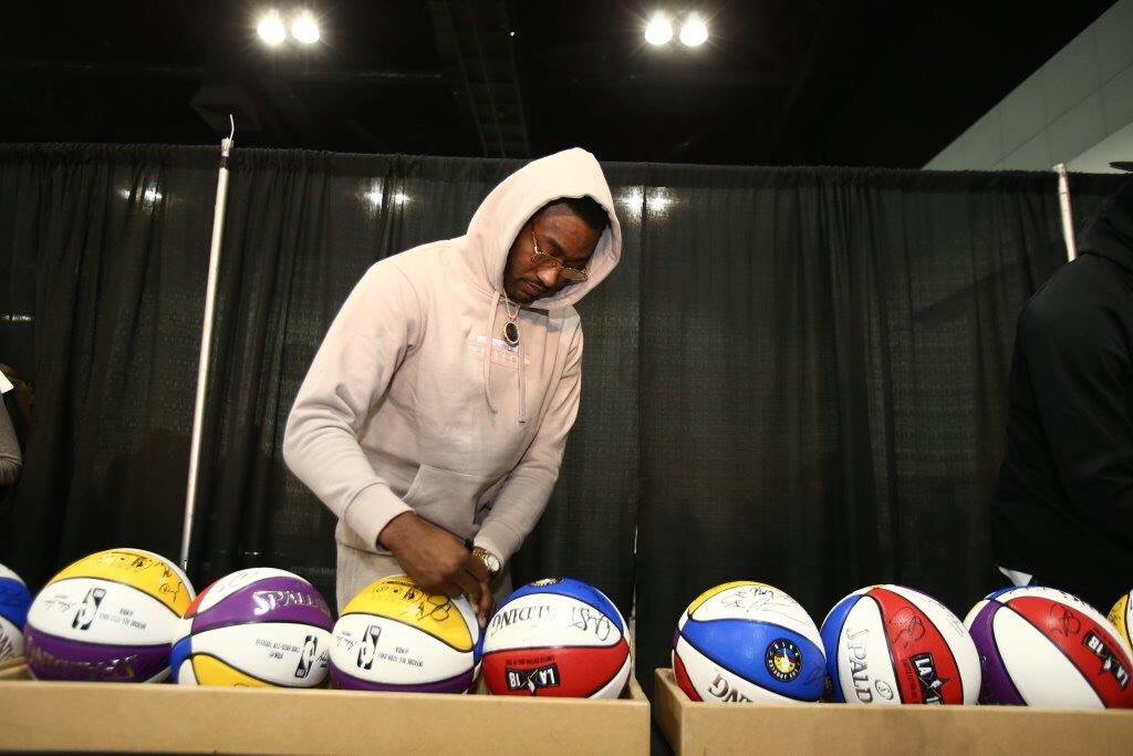 JohnWall's tweet image. #TBT to #NBAAllStar2018 in LA! 5X #Blessed #BYB #5Deep #DCFamily