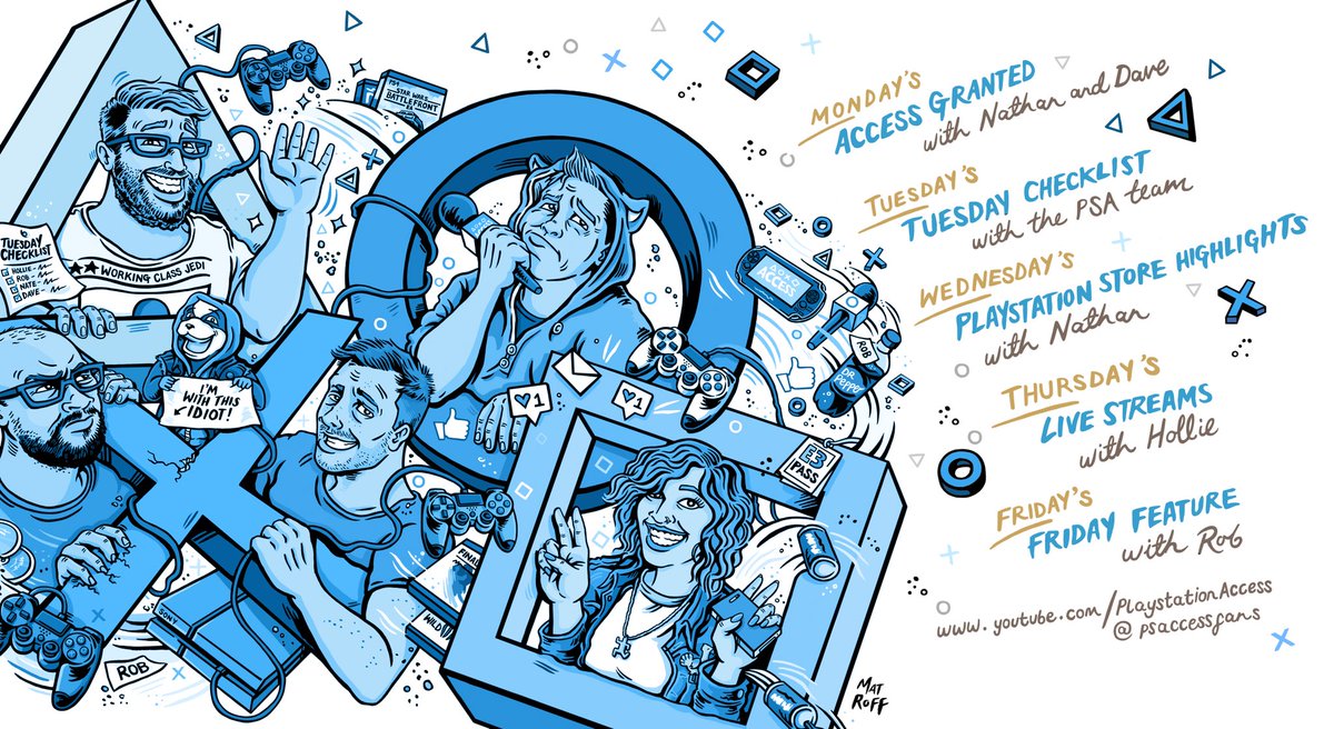 PSACCESSFANS's tweet image. New &amp;amp; updated #PSAccess Schedule for everyone! No more missed videos or livestreams for you!