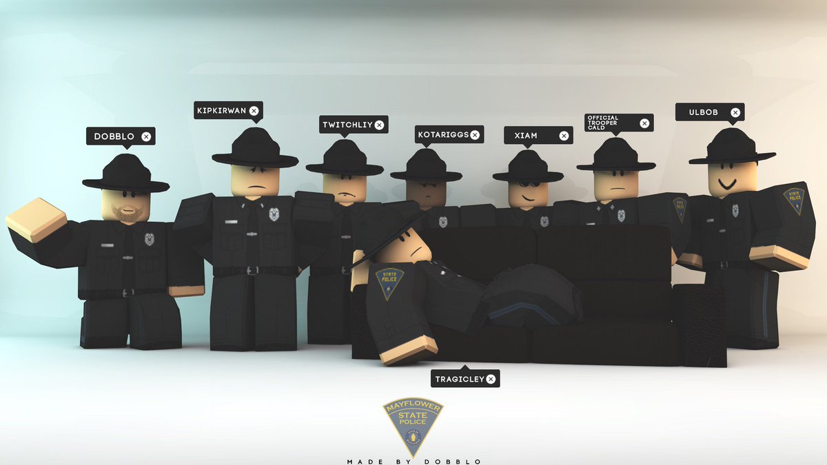 Roblox Mayflower State Police Logo