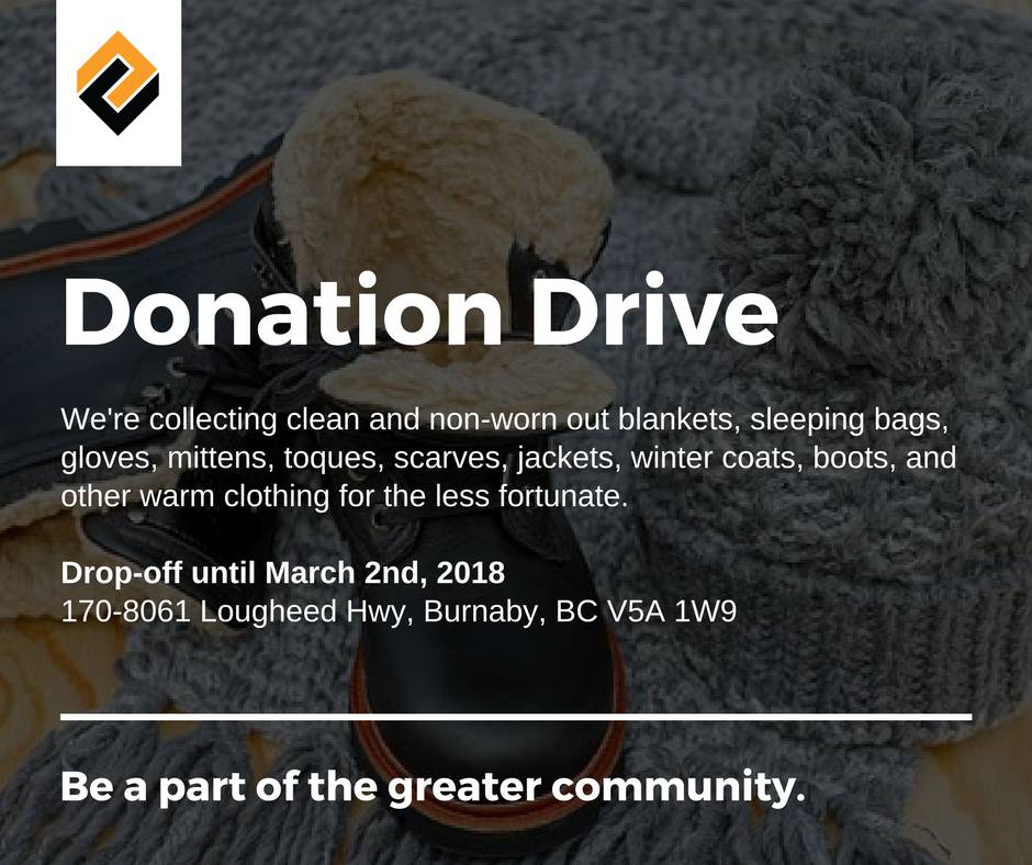 workatuniversal's tweet photo. Join us in helping our community by donating warm clothing items, blankets, and sleeping bags to our main office until March 2nd. 😊💕 https://t.co/zVrYx2Oyq5