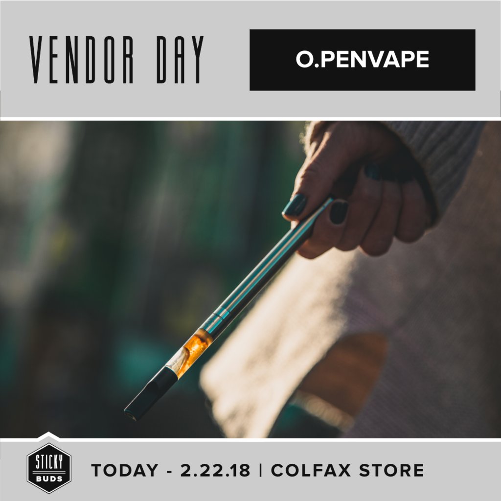 Don't judge a book by it's cover, it's what's inside that counts. O.penvape is at Colfax from 4 to 6 today!