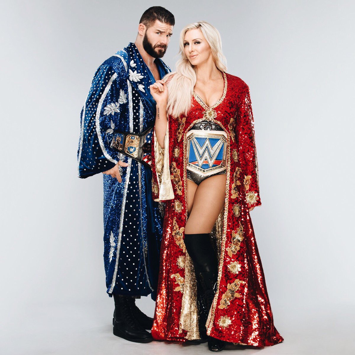 MsCharlotteWWE's tweet image. 🤴🏻 👸🏼