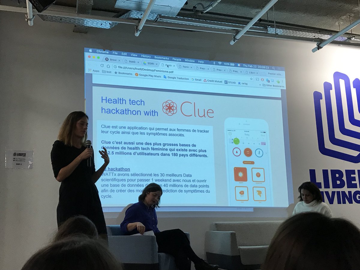 HackEcritureInc's tweet image. Quelle tech pour la femme ? #IA #datalearning... @clue est un exemple que nous présente @LSorba #TechFeminisme