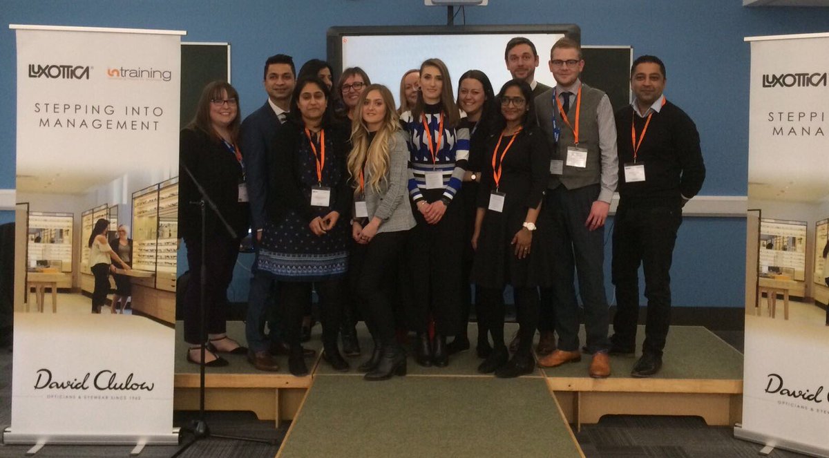 Congratulations to all our new learners joining our Stepping Into Management programme today. Good luck 🍀<a href="/RosDeans/">ros marshall</a> <a href="/DavidClulow/">DavidClulowOpticians</a> <a href="/RichardPeckUK/">Richard Peck</a> <a href="/DJHartleyUK/">David Hartley</a> @EmmaRose_84  <a href="/hiteshodedra32/">Hitesh</a>