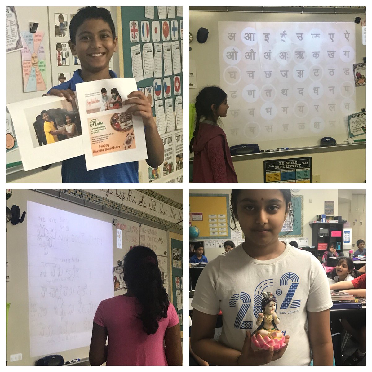 Andrewsthird's tweet photo. Sharing some cultural artifacts today! Amazing languages, traditions, and even some food! https://t.co/DodQrTNkhB