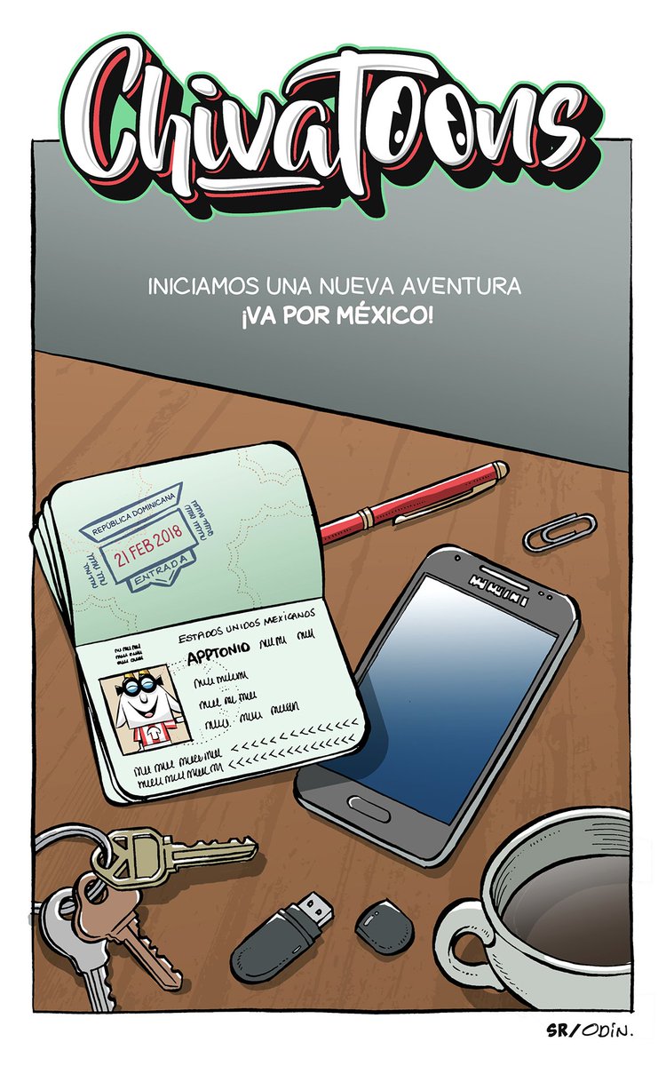 LosChivaToons's tweet photo. ¡De México a República Dominicana! 🇲🇽✈️🇩🇴
¡Ya estamos aquí, ChivaHermanos! 🙌  ¡Dale Rebaño! https://t.co/R7nKmcidFh