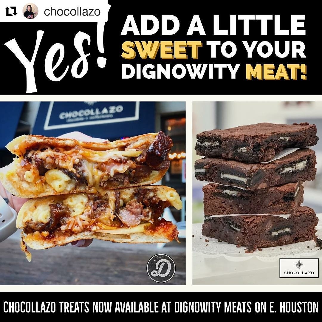 Super stoked to be able to partner with an awesome local business like <a href="/Chocollazo/">Chocollazo</a>. You're gonna love their chocolate brownies and cookies now available on our menu.