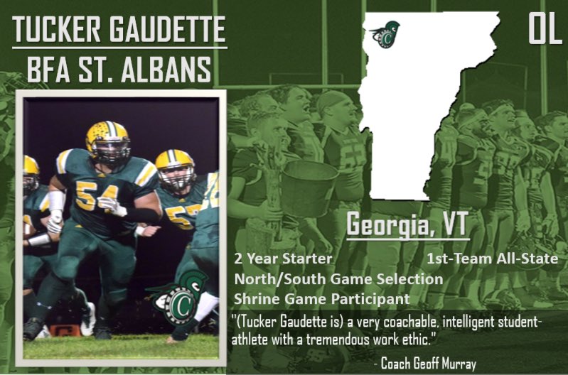 Excited to announce the newest member to the Spartan family...Tucker Gaudette! #WeAreSpartans #MolonLabe