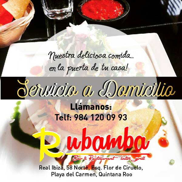 RubambaRestaura's tweet image. Pensando en tu comodidad...

Nuestra deliciosa comida ¡En la puerta de tu casa! Rubamba contigo siempre ¡Llama ya!

#RubambaEnTuCasa #ServicioADomicilio #DeliVeryRubamba #PlayaDelCarmen #ComidaEnCasa