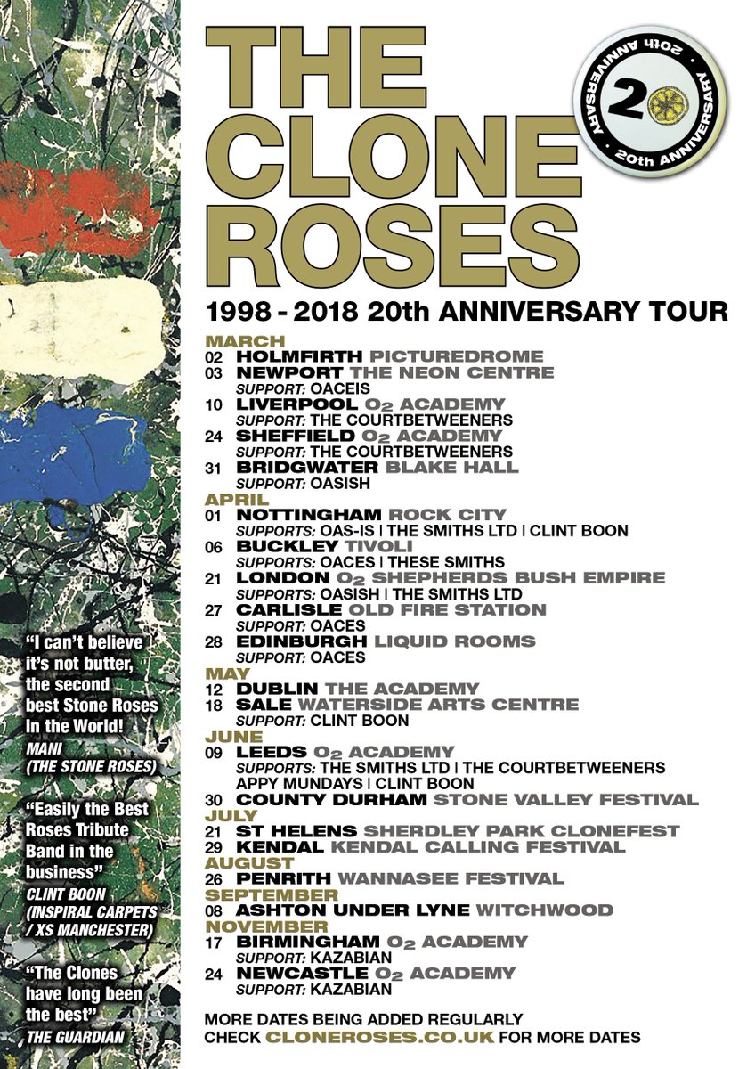 The Clone Roses tweet media