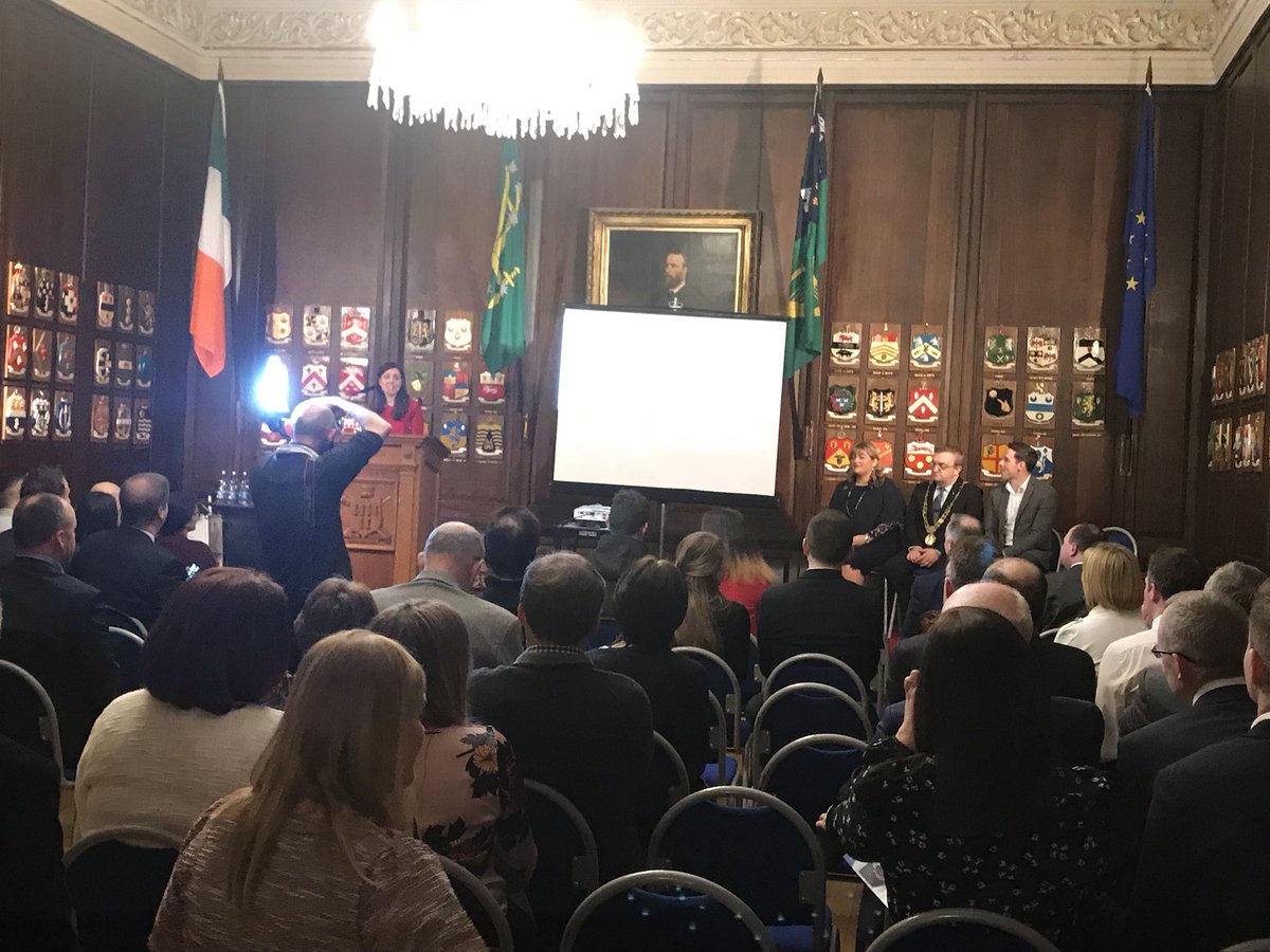 Everyone deserves the chance to transform their life. Inspiring evening at launch of <a href="/AHalfTimeTalk/">HalfTimeTalk</a> with <a href="/PhillyMcMahon/">Philly Mc Mahon</a> tonight at Mansion House. Engage, educate, empower.