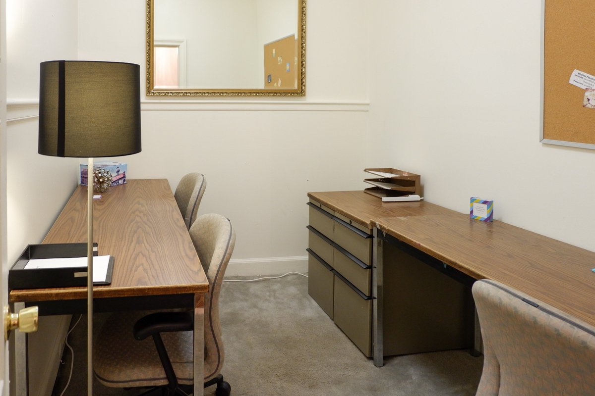 This 2-3 person office just opened up! Its private, quiet, and on our lower level. Includes access to conference rooms, kitchen, and all common areas! Contact us to learn more - (253) 304-8415