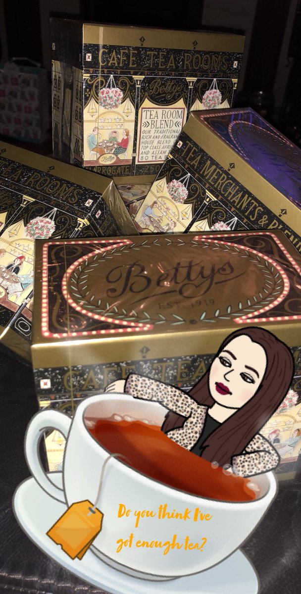 beckiowen's tweet photo. Little bit obsessed with @Bettys1919 tea room blend, it’s the best! #Bettys #Teasolvesallproblems #Ihearttea https://t.co/11RRf6KGDh
