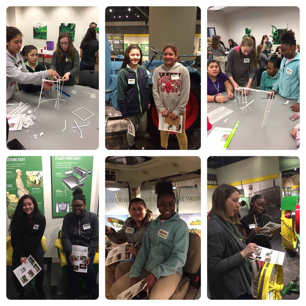 CentralWaterloo's tweet image. Introduce a Girl to Engineering at John Deere Tractor Museum