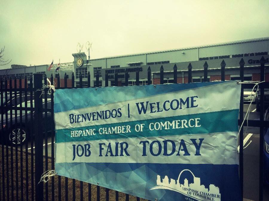 #JobFair today! More than 50 employers looking for you!  #WeGettheJobDone #creciendojuntos #STL #jobseekers