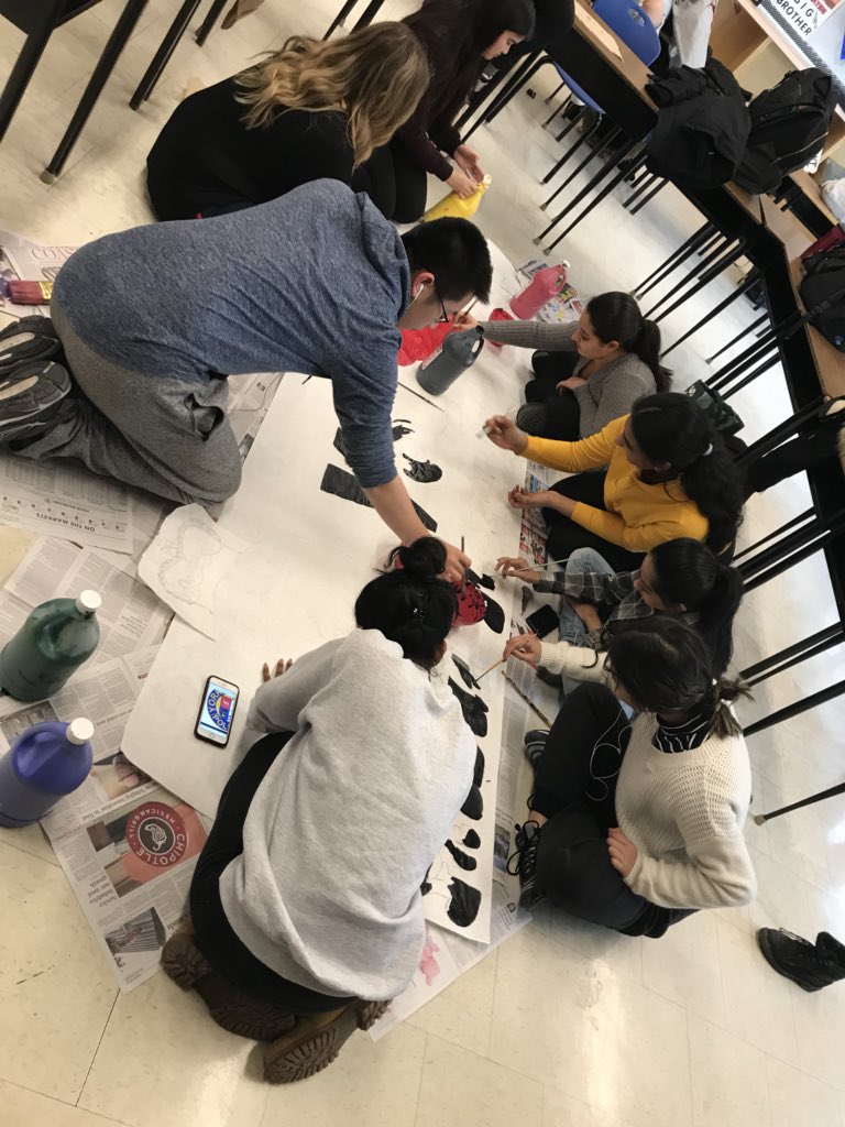 <a href="/SBAOSAID/">SBA OSAID</a> committee getting ready for the <a href="/YRP/">York Regional Police</a> vs. The Boys Cardinal Hockey Buyout 🏒 Join us on March 2nd during 4th period for all the excitement! Tickets are $3 and will be sold in the cafe next week 🎟 @SBAtoday <a href="/SBAAthletics/">SBA Athletic Council</a> #GoCardinalsGo