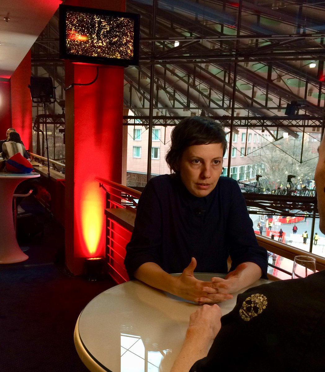 TeddyAward's tweet photo. Adina Pintilie in conversation about her new film 'Touch me Not' #touchmenot #adinapintilie #bodyimages #body #intimacy #love #norms #teddyaward #explorecanada #parismeetsberlin #berlinale #competition #queercinema #queerfilm #teddyexploresCanada #teddyaward2018 https://t.co/IGBbN4eHlI