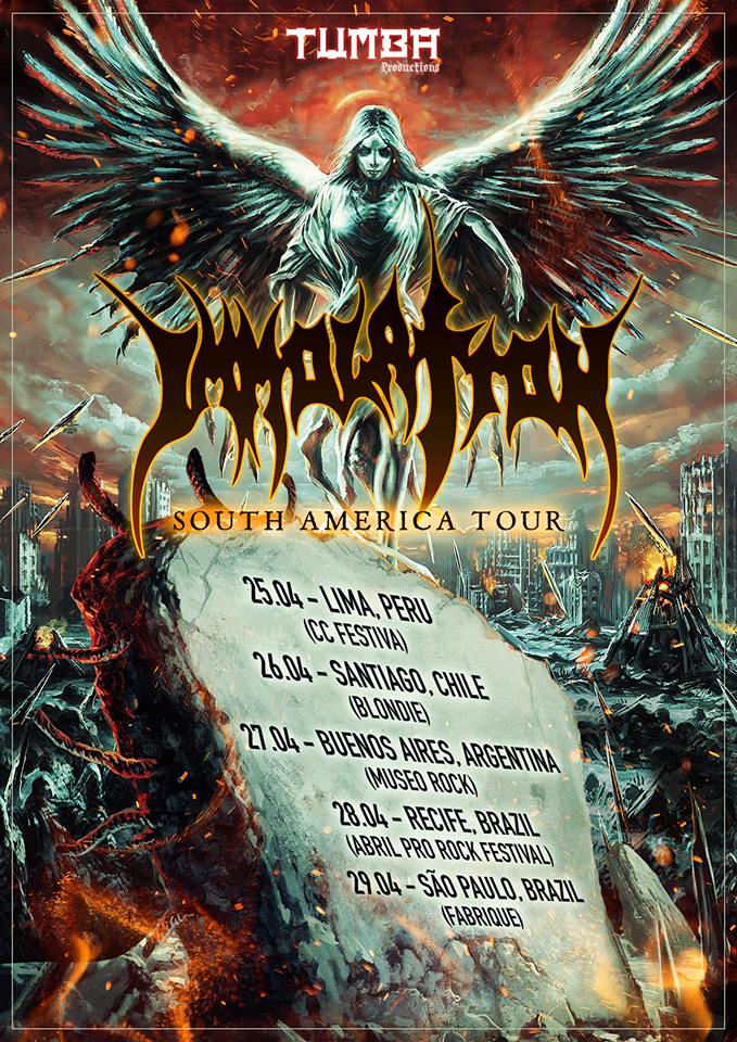 Rocktuver's tweet photo. Te gusta el Metal oscuro y putrefacto? Agendáte a estos pibes, que son un amor de persona, y van a estar pisando sueno latino...
#Marduk y lo mejor del Black sueco.
#Inmolation y su Death infernal.
#Belphegor y #Nargaroth en una dupla brutal.
Y los asesinos de #Pestilence. https://t.co/1w15OPUjm4