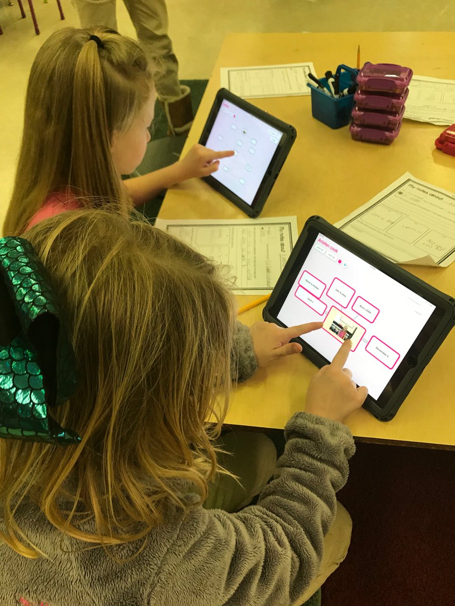 nressm's tweet photo. @CooklbK Mrs. Cook's 2nd grade classroom using @DreamBox_Learn for math and Popplet for biographies #NRESDLD #RSSDLD #DLDeveryday #DLDay https://t.co/BbMOFZ9x9W
