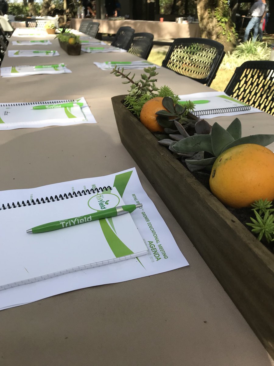 TriYield's tweet photo. We had great fun, food, and fellowship at the Grower Meeting today! Thanks to all who came out to discuss better growing with nano technologies 🌱 #teachingandlearning #grow https://t.co/jpTKf0R1kl