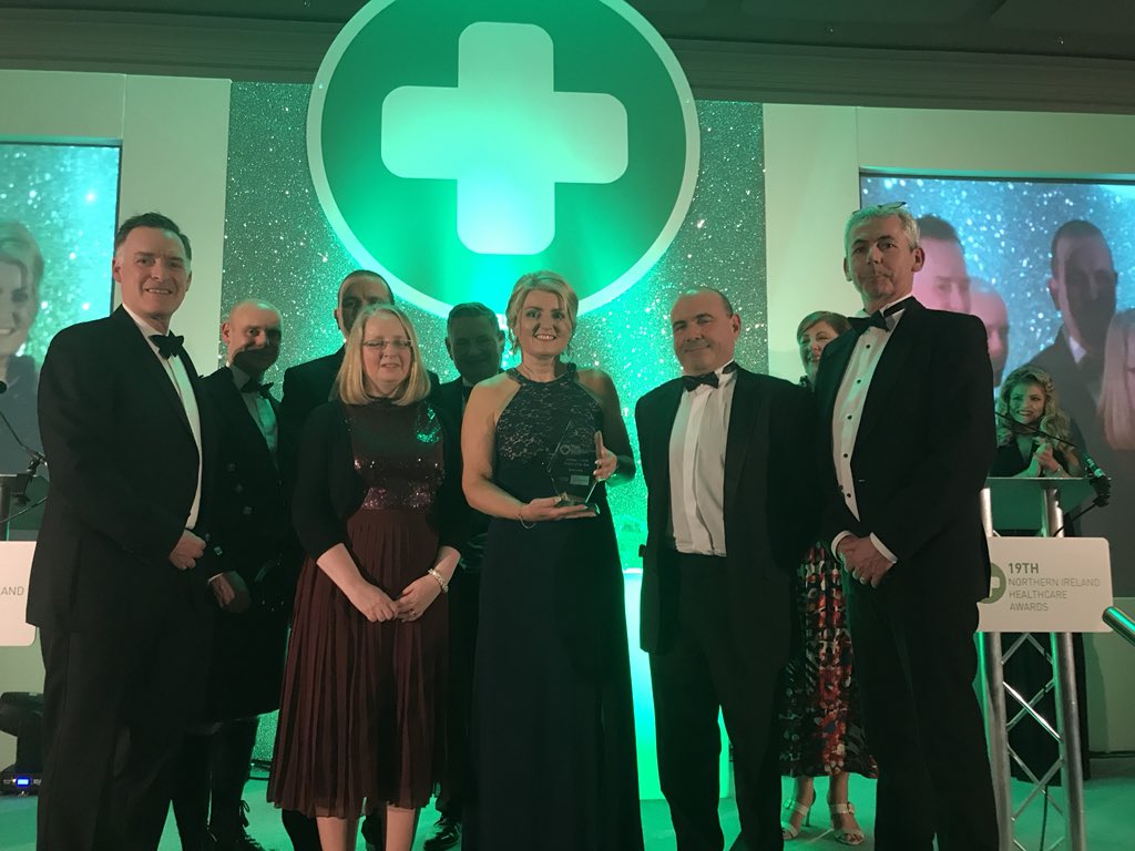 We’re delighted to announce that our multidisciplinary team have just won the #NIHealthcareAwards Asthma/COPD project of the year! @SEUPB @DkIT_ie @QUBelfast @UniWestScotland
