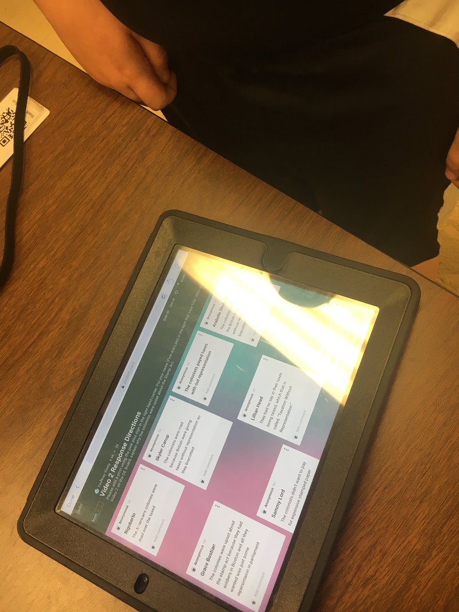 Discussion posts on padlet! #rssDLD <a href="/RSSMillbridge/">MBES</a>