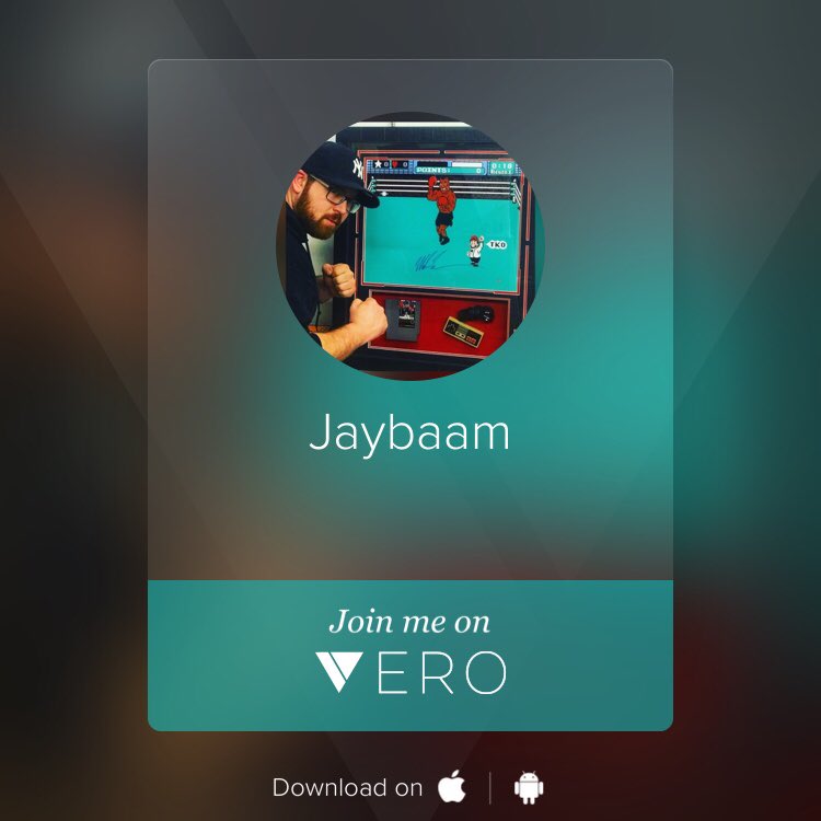 jaybaam1's tweet photo. Join me on Vero.
https://t.co/3UqIaAyPGf so far so good I’m really liking Vero . I hope to see you all there . https://t.co/mD12kr8ZZg