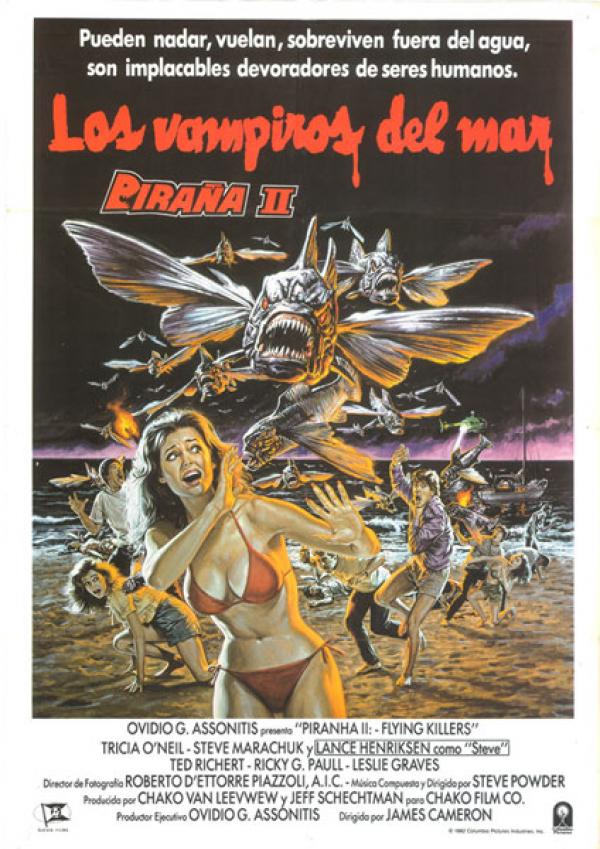 dantelechat's tweet photo. #PiranhaPartTwo: #TheSpawning, 1981.
#NowWatching #Piraña #VampirosDelMar #Piranha #JamesCameron #LanceHenriksen #TriciaONeill #CaroleDavis #Piranha2 #Italy #HAMilton #Diving #FlyingFast #Sequel #UnderTheSkin #UnderTheSea #beachlife #Sex https://t.co/4wj50tsLqb