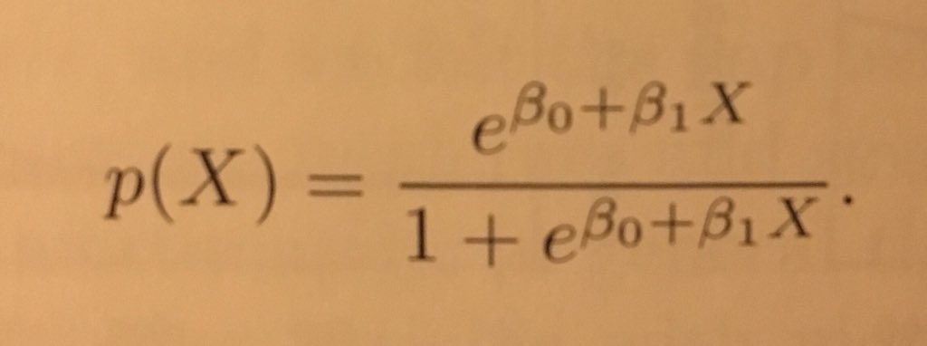 ira_res's tweet image. The solution is to use the #logisticfunction that gives outputs between 0 and 1. #ISL  #Statistics