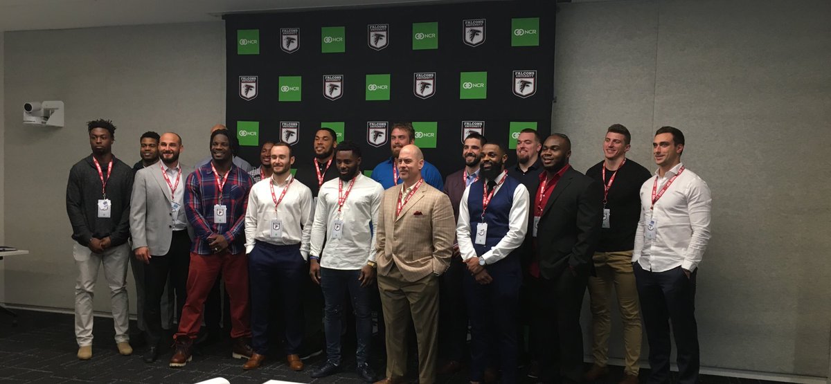 ncr_voyix's tweet image. Awesome day of collaboration &amp;amp; discussion here at #FalconsU. Thanks to @Falcons_PA for being here, it was a great day! #NCRLife #MaximizeNow