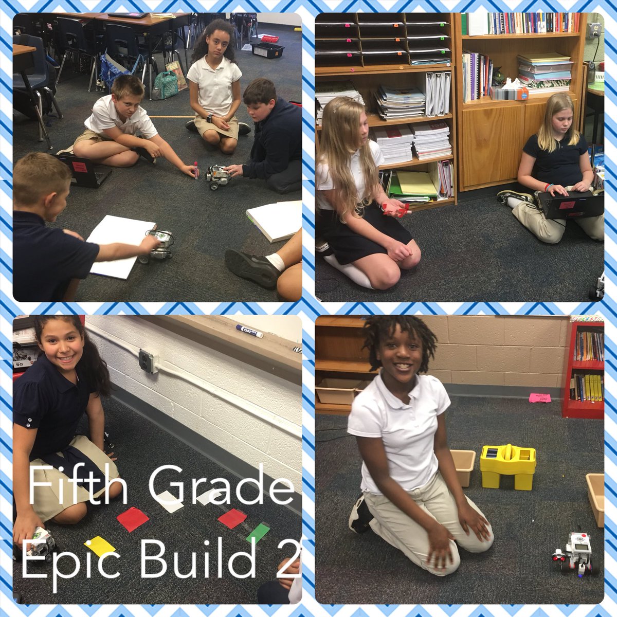 gjrobinson's tweet photo. @5thgradenwes #EpicBuild2 showing off their #LegosMindstorm #coding #Environment #EveryDayTasks #codetothefuture #onslowdlt https://t.co/UZwKMdi7eH