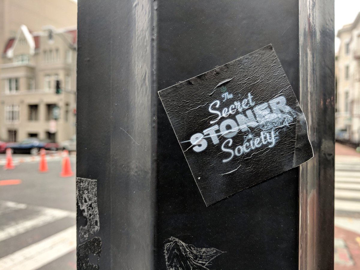 Patrick_Irelan's tweet photo. "The secret stoner society" Is it really that secret, though? 😋🤐🙈 #weed #cannabis #DC #stoner #secretstonersociety #dcinitiative71 #initiative71 #smellsfunky #justsaymaybe https://t.co/aC0C9GuFOe